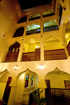 Asmini Palace Hotel in Zanzibar
